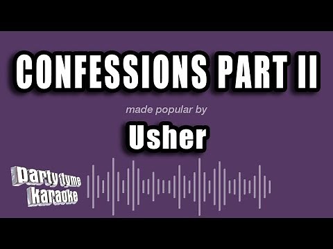 Usher - Confessions Part II (Karaoke Version)