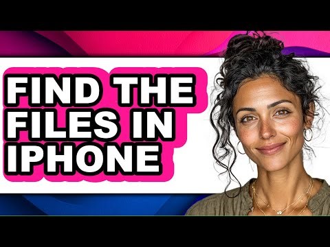 How to Find the Files in Iphone (updated)