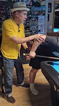 ✨️🎩✨️ Jerry McWorter showing the Magic 🎩 ✨️🎩 of how to line up perfectly for a pool 🎱 shot! 🎩✨️🎩