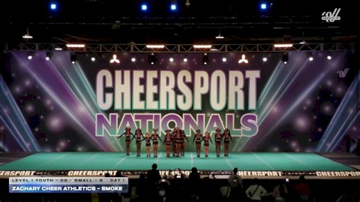 Zachary Cheer Athletics - Smoke [2026 L1 Youth - D2 - Small - B Day 1] 2026 CHEERSPORT National All Star Cheerleading Championship