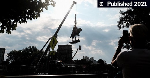 Virginia Removes Robert E. Lee Statue From State Capital