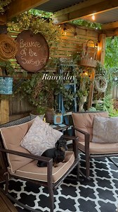Safe to say he isn’t impressed with the weather. He isn’t quite ready to say goodbye to summer 🙈😂☔️☔️ on the plus side we bought some cyclamen yesterday, which are brightening up the garden shelter Happy Thursday from all @brook_cottage_ #garden #garten #cottagegarden #wildgarden #gardeninspiration #rustic #vintage #dachshund #jardin #wildlifegarden #gardendesign #rainyday #mygarden #cyclamen | Brook cottage