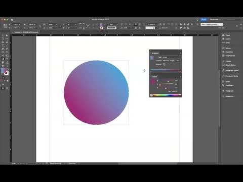 Gradient Swatch Tool - Adobe InDesign