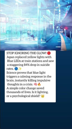 This Simple Color Change Saved Thousands of Lives! 🔵🚉 #shorts #didyouknow