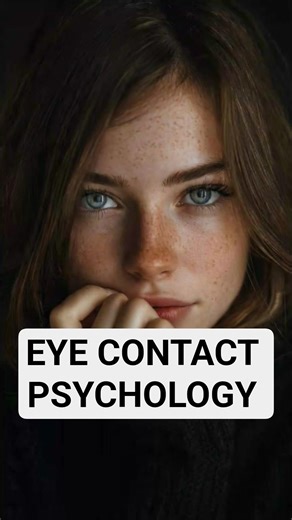 3 Second Eye Contact Trick | Confidence & Dominance Psychology (Science Explained)