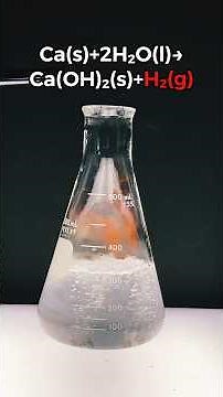 How Hot Does Calcium Get When It Reacts with Water? 💦