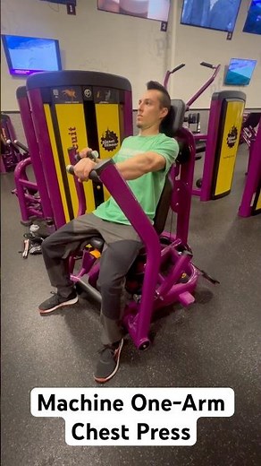 Machine One-Arm Chest Press