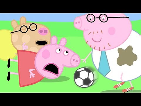 Peppa Pig Plays Football (Soccer) | Family Kids Cartoon