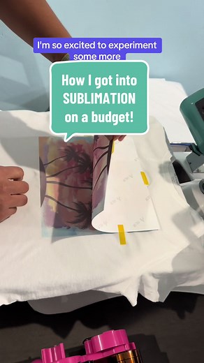 Have you tried sublimation yet? I har to give it a try after watching some of @Michelle | Cricut & Crafts’ videos! She makes the coolest stuff! 😱🙌🏽 I swear there are so many fun crafts out there! I took the budget friendly route and converted an Epson Inkjet printer (WF2930) that I found at Sam’s Club tor $45! We will be experimenting with more t-shirts and gonna try tumblers next. If you’ve done sublimation projects before what’s your favorite? What do I need to try? #craftygemini #sublimati