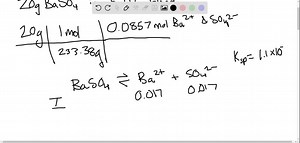 SOLVED:Barium is a toxic substance that can seriously impair heart… | Numerade