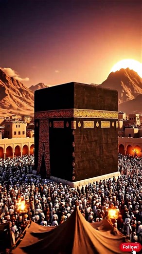 From Empty Desert to the World’s Holiest City — Mecca in 1400 Years (Top View).