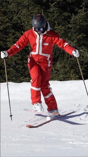 BEST EXERCISE TO IMPROVE YOUR SKIING ⛷️ #skiing #ski #drill #skivideo #winter #snow