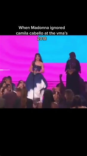 Madonna and Camila Cabello at VMA's 2018