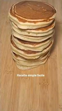 pancakes au nutella #recette #recettefacile