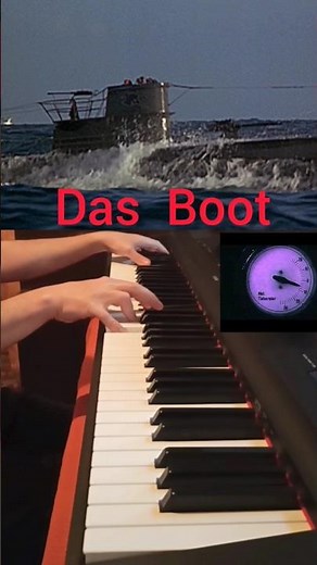Das Boot🧭Extended Original Soundtrack #shorts #piano #dasboot #soundtrack #movie