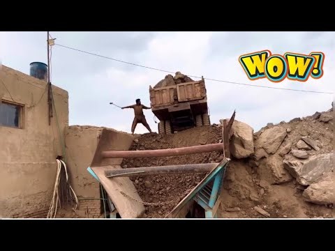 "Stone Crusher Machine: A Giant at Work"The Power of Stone: Machine Working in Action#stonecrushers