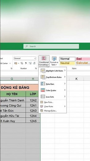 Cách tự động kẻ bảng khi nhập dữ liệu trong Excel – Siêu tiện lợi!