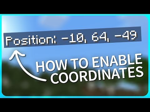 Minecraft PE - How to Enable Coordinates (New 1.2 Feature) - MCPE / W10