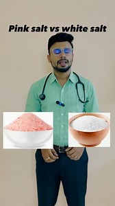 Is pink salt really better than regular salt? Let’s clear the myths: • Pink salt = 97% sodium chloride 🧂 • White salt = 99% sodium chloride ⚪ • Both have trace minerals, but not enough to matter. • Pink salt ≠ brain booster 🧠✖️ • White salt = iodized = supports thyroid & brain dev in kids 👶📚 So please… don’t ditch iodized salt for kids. #WithTheShortCaption #SaltFacts #PinkSaltMyth #HealthSimplified | DrSiva Sundar