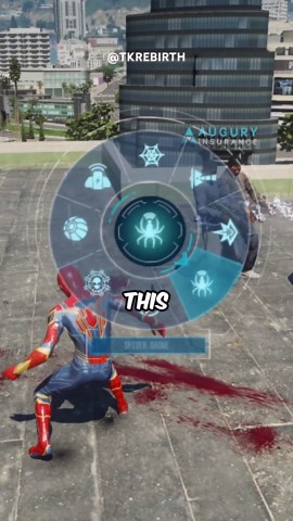 Spider-Man in GTA 5 is awesome! #videogames #spiderman #gta5 #gtamod