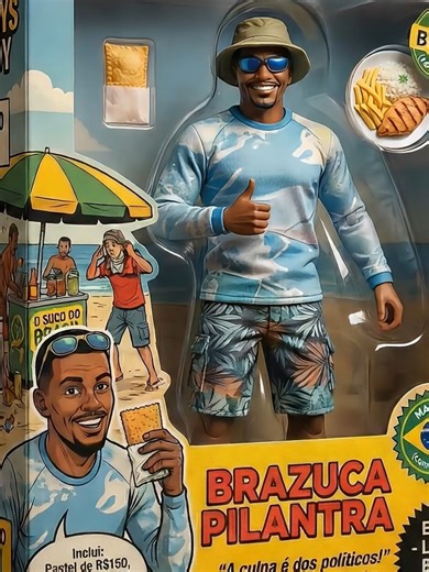 Brazuca Pilantra: O Boneco Mais Esperto do Litoral
