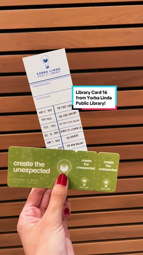 Library card 16 was the same night as 15 (back in September) 🤓 Yorba Linda Public Library is gorgeous and I really like the outdoor area! The Local History was also fun to look at. I cant wait to go back and explore more. #booklover #booktok #librarytiktok #librarycard #publiclibrary #supportyourlocallibrary