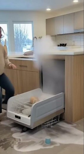 Dishwasher EXPLODES In My Kitchen! 😱🍽️💥