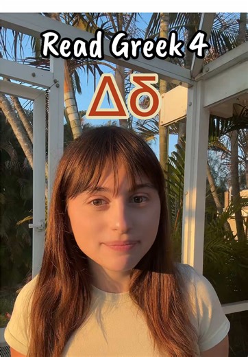 Learn Greek Letters: Delta and Its Words