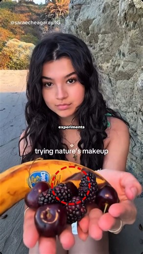 She Made Makeup From Fruit?!