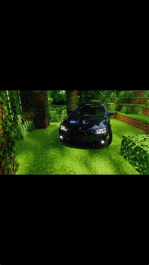 Minecraft AMAZING BMW Car Mod #minecraft #mincraftshort #gaming