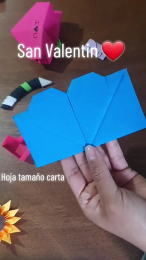 Origami de Corazón para San Valentín | Tutorial de Carta de Amor