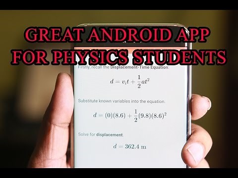 Great Android App for Physics Students
