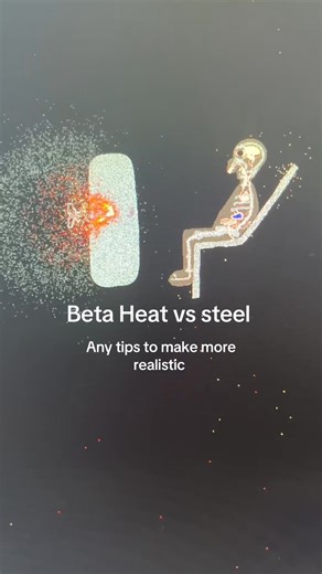 Beta heat tank shell vs steel armor #armor #tankarmor #simulation #spacesimulationtoolkit #tank | My Tv17