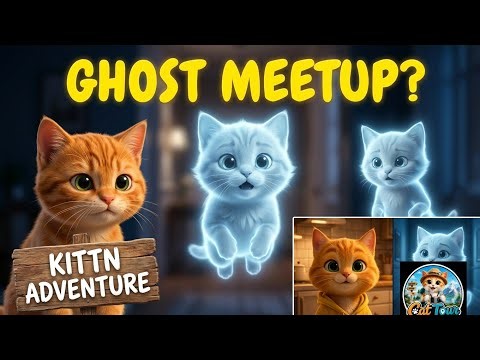 Ghost kitten Meetup #kittn adventure #