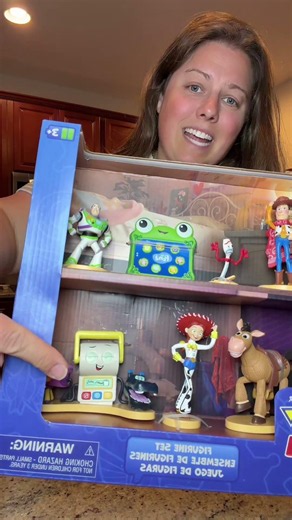 The Toy Story toy box just got a little bigger 🚀✨ This figure set includes the new Toy Story 5