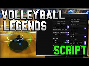 [🔥BEST] Volleyball Legends OP Script Auto Farm And Auto Spike [Roblox 2025]