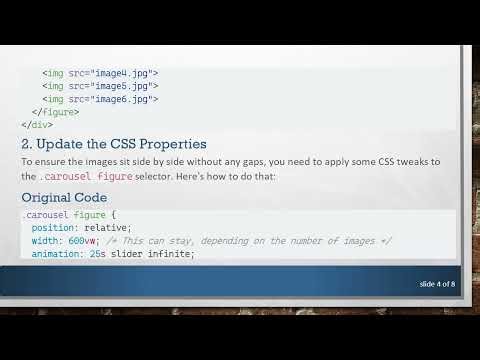 How to Fix Your Image Carousel CSS Issues
