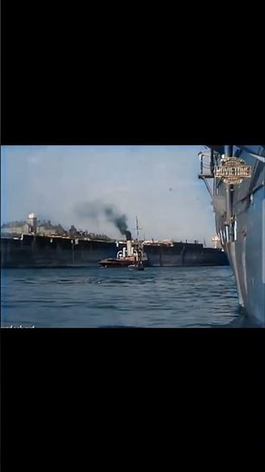 This Is Hard To Watch😔Footage Of RMS Olympic Being Scrapped! A Sad Day In History.