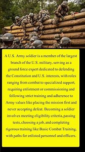 Who Is a U.S. Army Soldier? 🇺🇸 Roles, Training & Mission Explained