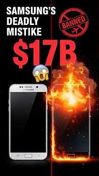 Samsung's $17 Billion Exploding Phone Disaster 💥