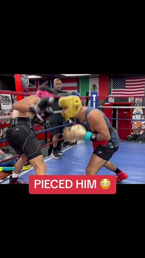 LMAOO what is going on at the end? 💀 David Lopez is fighting on our Boxing Card THIS FRIDAY in ATL 👀🚨@Luhwon #davidlopez #sparring #boxing