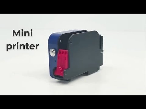 Mini handheld inkjet printer: step by step guide