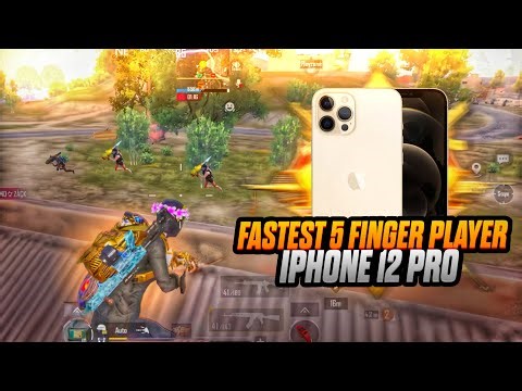FASTEST 5 FINGER PLAYER 🔱 IPHONE 12 PRO