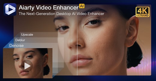 Aiarty Video Enhancer: Desktop AI Tool for Upscaling, Denoising & Deblurring – Faster Than Ever!