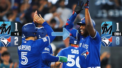 FULL INNING: Jesús Sánchez's grand slam highlights a 6-run inning for the Blue Jays | MLB Highlights