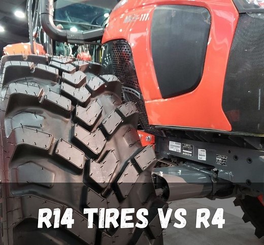 R14 Tires Vs R4- Which is Best For Your Tractor? -