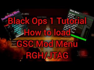BO1 Tutorial | How to load GSC Mod Menu With InfinityOps | (Xbox/RGH/JTAG) [+Download]