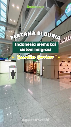 Pertama di Dunia!!! Indonesia memakai sistem imigrasi Seamless Corridor 😍 Menurutmu bagaimana tentang sistem yang digunakan ini? Share pendapatmu di kolom komentar ya! Konsultasi & Reservasi WhatsApp 62 813 1545 4715 #jasatravel #agentravel #jasatravelmurah #liburankeluarnegeri #imigrasiindonesia