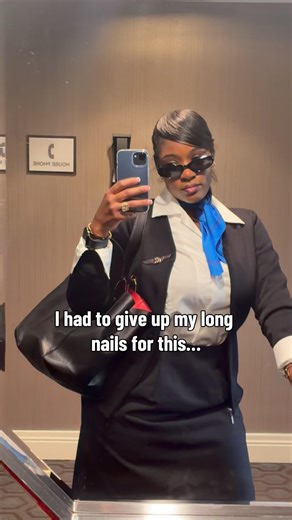30 days w shorts nails! Let’s talk #fyp #flightattendant #lol #longnails #nails #dayinmylife #love