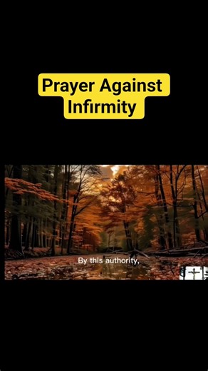 Prayer Against Infirmity